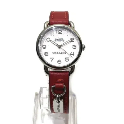 Pre-owned Coach Stainless Steel Wristwatch ()