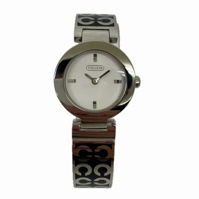 Pre-owned Coach Stainless Steel Wristwatch () In Multi