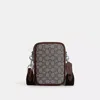 Coach Stanton Crossbody In Signature Jacquard In Brown