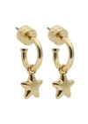 Coach Star Hoop Earrings In Gold