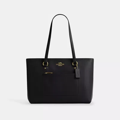 Coach Station Tote Bag In Black