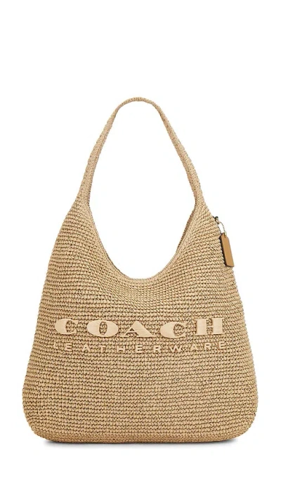 Coach Straw Brooklyn Shoulder 39 Bag