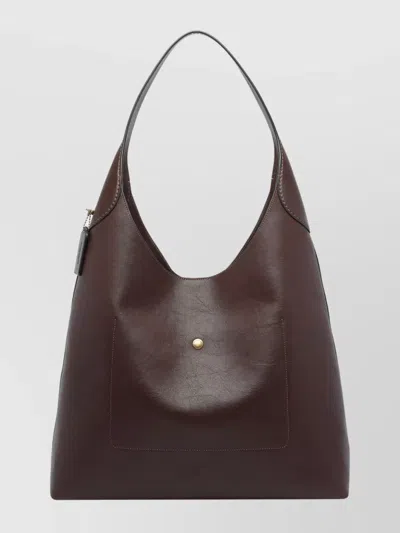 Coach Structured Shoulder Bag Front Pocket