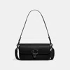 Coach Studio Baguette Bag In Pewter/black