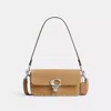 COACH STUDIO BAGUETTE BAG WITH RIVETS