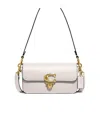 Coach Studio Leather Shoulder Bag In White
