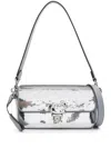 Coach Studio Sequinned Shoulder Bag In Grey