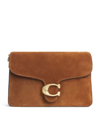 Coach Suede Tabby 30 Shoulder Bag In Brown