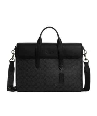 Coach Sullivan Briefcase In Black