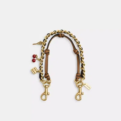 Coach Swag Bag Charm In Gold