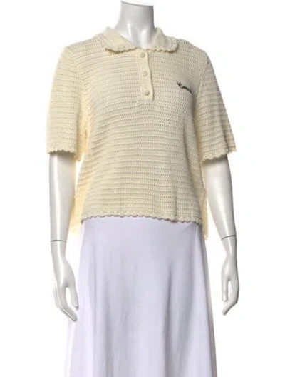Pre-owned Coach Sweater In Neutrals
