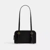 Coach Swing Zip Bag 20 In Brass/black