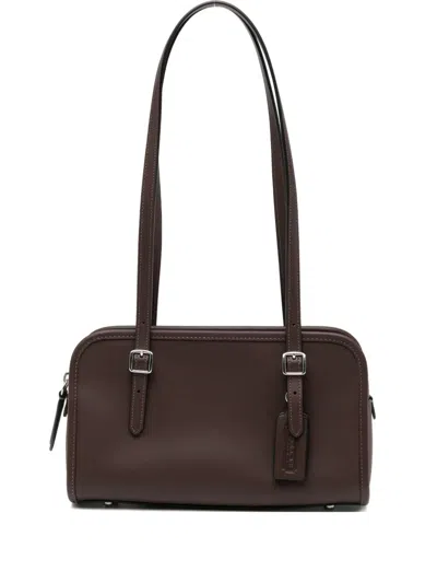 Coach Swing Zip Shoulder Bag In Brown
