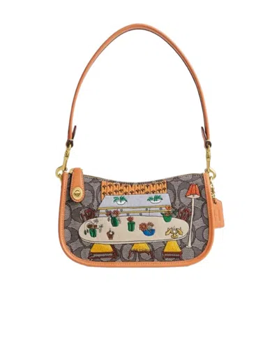 Coach Swinger 20 Handbag In Multicolor