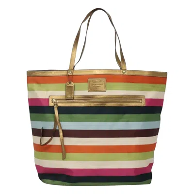 Pre-owned Coach Synthetic Tote Bag ()
