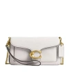 Coach Tabby 19 Shoulder Bag In White