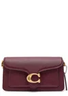 Coach Tabby 20 Grained Leather Shoulder Bag In Burgundy