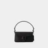 Coach Tabby Pebbled-leather Shoulder Bag In Black