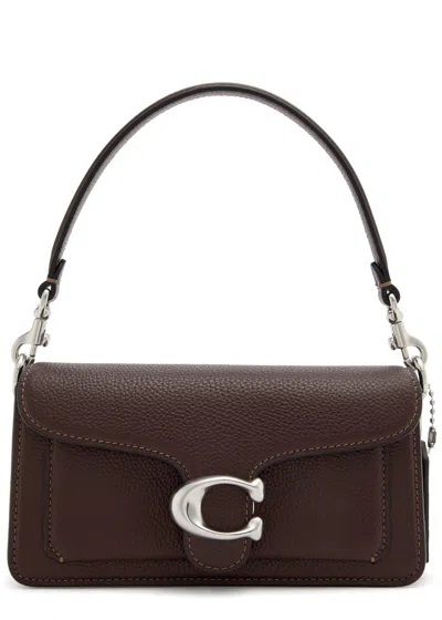 Coach Tabby 20 Leather Cross-body Bag In Brown