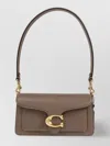 Coach Polished Pebble Leather Tabby Shoulder B In Neutral