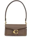 Coach Polished Pebble Leather Tabby Shoulder B In Neutral