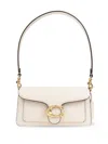 Coach Tabby 20 Leather Crossbody Bag In White