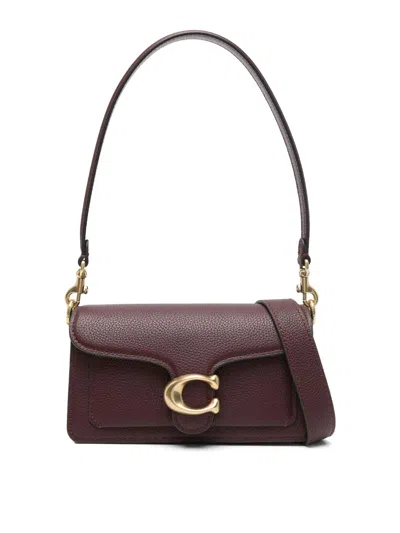 Coach Tabby 20 Leather Crossbody Bag In Brown