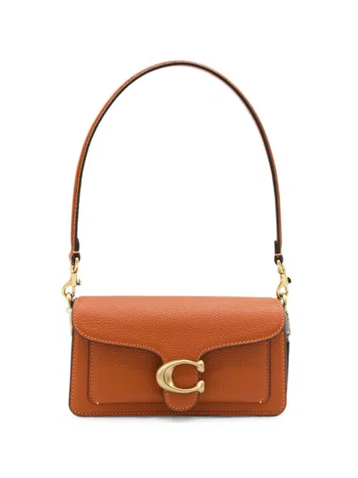 Coach Tabby 20 Leather Shoulder Bag In Brown