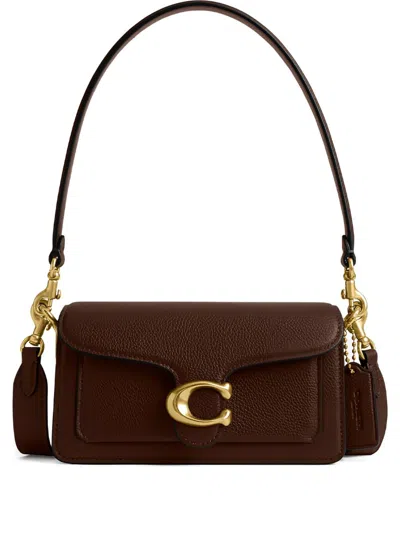 Coach Tabby 20 Leather Shoulder Bag In Brown