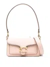 Coach Tabby 20 Leather Shoulder Bag In Sand