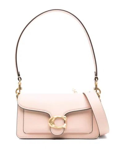 Coach Tabby 20 Leather Shoulder Bag In Sand