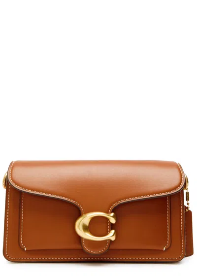 Coach Tabby 20 Leather Shoulder Bag In Tan