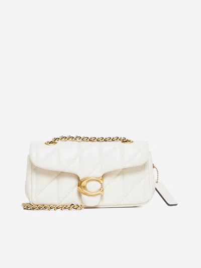 Coach Tabby 20 Nappa Leather Shoulder Bag In White