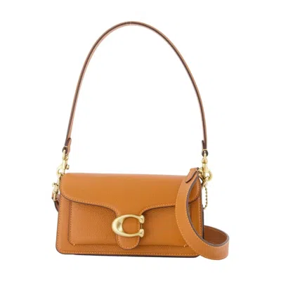 Coach Tabby 20 Leather Shoulder Bag In Brown