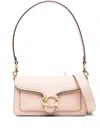 Coach Leather Shoulder Bag Strap Adjustable Detachable In Pink