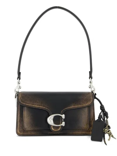 Coach Tabby Shoulder Bag 20 In Loved Leather In Brown