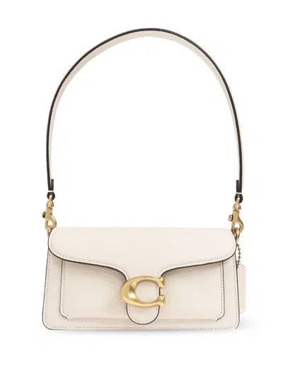 Coach Ivory Leather Tabby 20 Shoulder Bag In Neutral