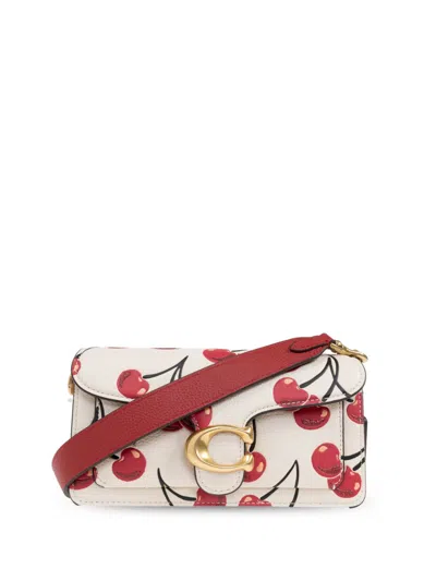 Coach Tabby Shoulder Bag 20 With Cherry Print In Multi