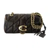 Coach Tabby 20 With Chain Shoulder Bag In Brown