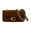 Coach Tabby 20 With Chain Shoulder Bag In Brown