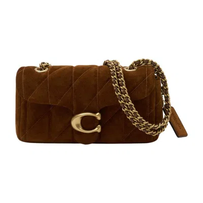 Coach Tabby 20 With Chain Shoulder Bag In Brown