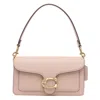 Coach Borsa A Mano Tabby 26 In Pelle Rosa Cipria Donna In Beige