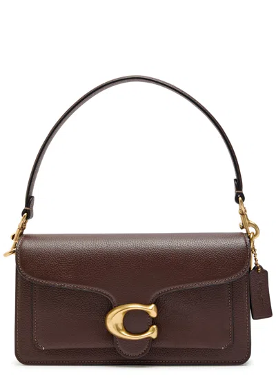 Coach Tabby 26 Grained Leather Shoulder Bag In Brown