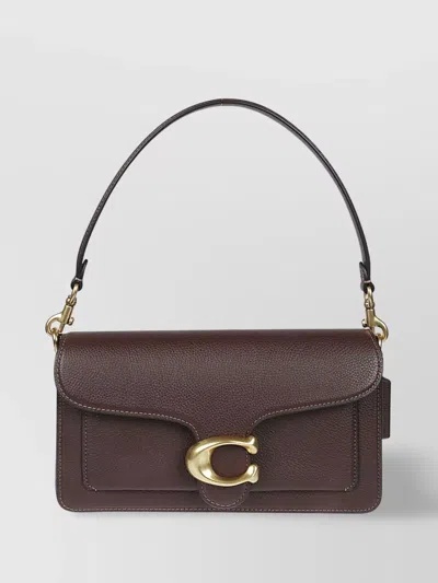 Coach Tabby 26 Leather Shoulder Bag In Brown