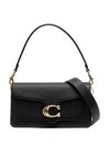 Coach Tabby 26 Leather Shoulder Bag In Black