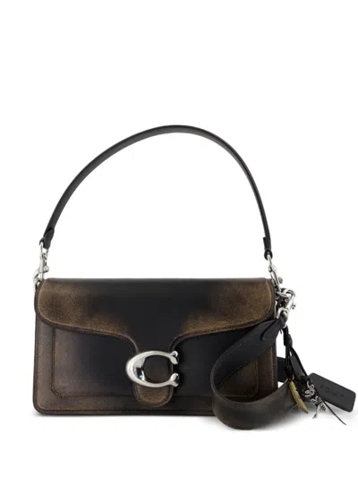 Coach Tabby 26 Leather Shoulder Bag In Brown