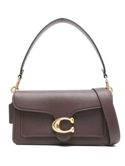 Coach Tabby 26 Leather Shoulder Bag In Brown