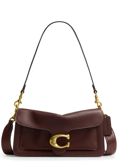 Coach Tabby 26 Leather Shoulder Bag In Brown