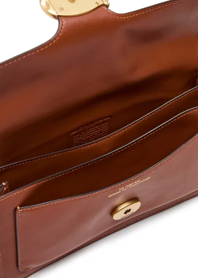 Coach Tabby 26 Leather Shoulder Bag In Brown