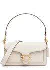Coach Tabby 26 Leather Shoulder Bag In Ivory